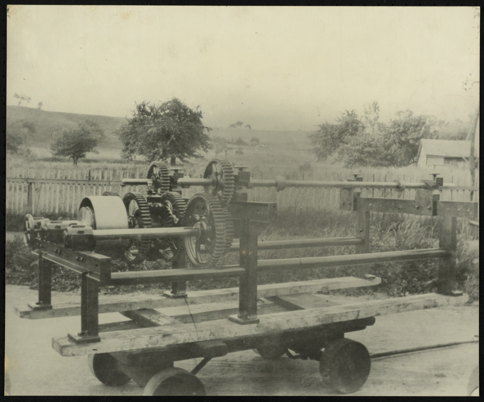 Drive gears for paper mills Digital Commonwealth