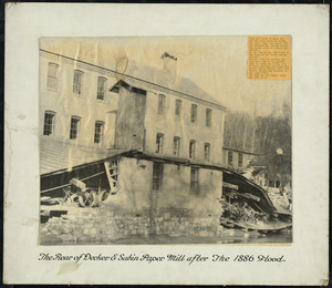 Rear of Decker & Sabin Paper Mill