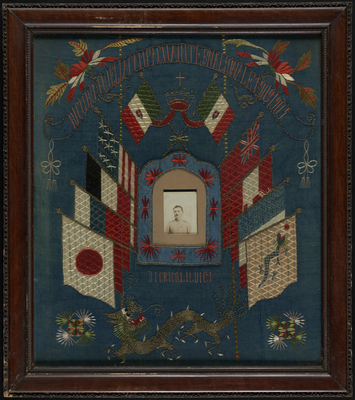 Embroidery of Boxer Rebellion with Luigi Digrigoli