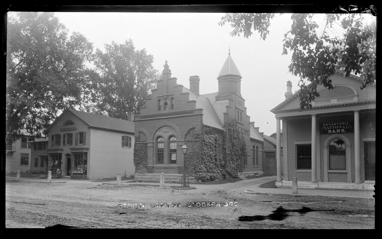 Town offices Stockbridge Digital Commonwealth