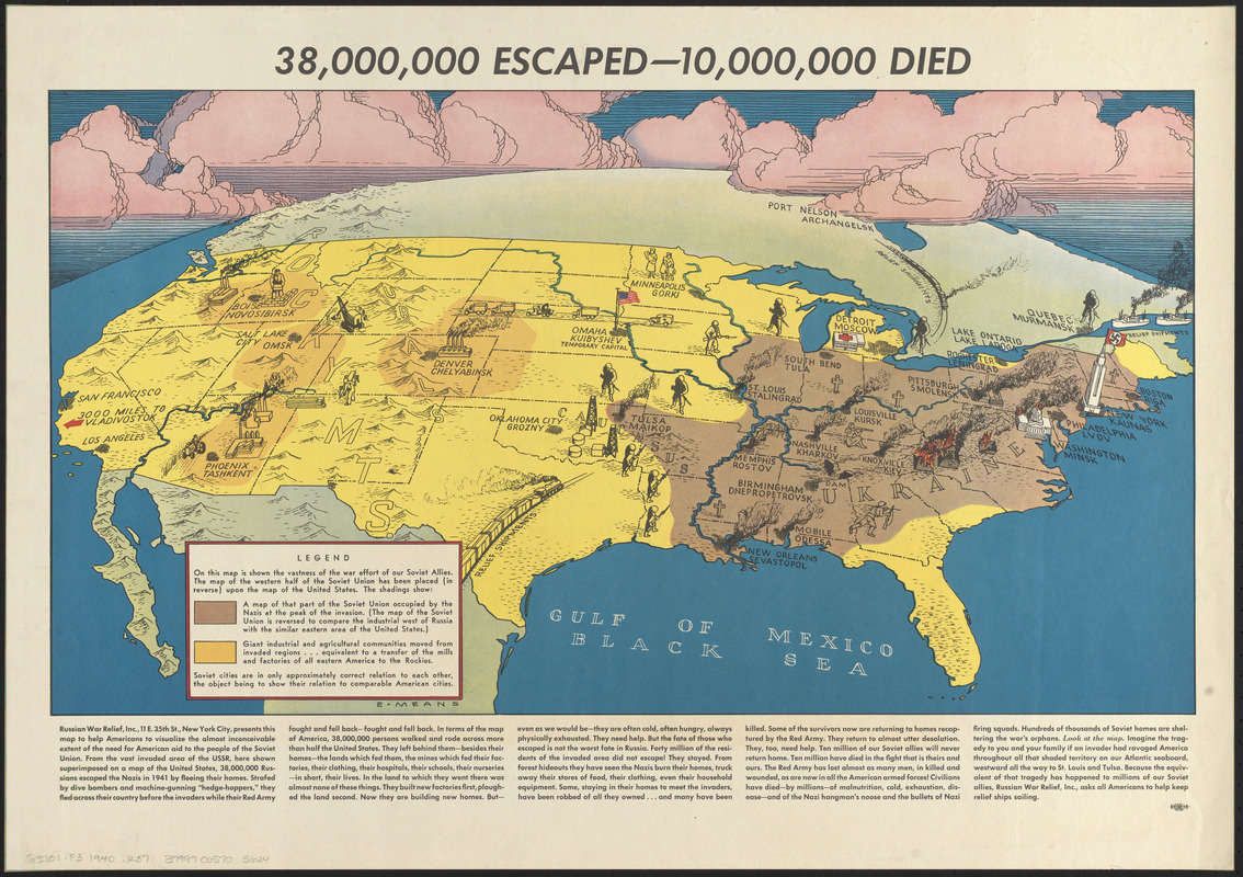38,000,000 escaped -- 10,000,000 died