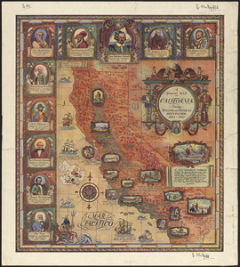 A general map of California during Spanish and Mexican occupation, 1542-1847