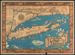 A map of Long Island