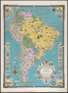 The good neighbor pictorial map of South America