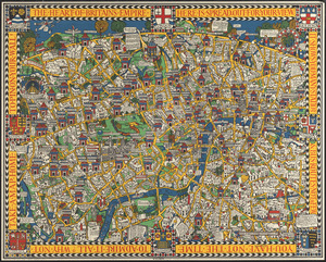 The Wonderground map of London town