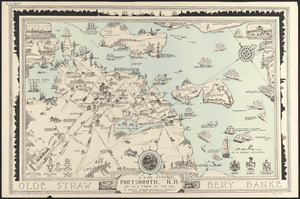 A map of Portsmouth, N.H.