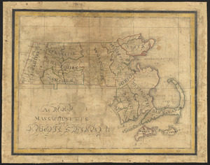 A map of Massachusetts