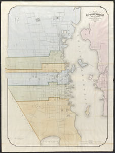 Map of the city of New Bedford, Bristol County, Mass.