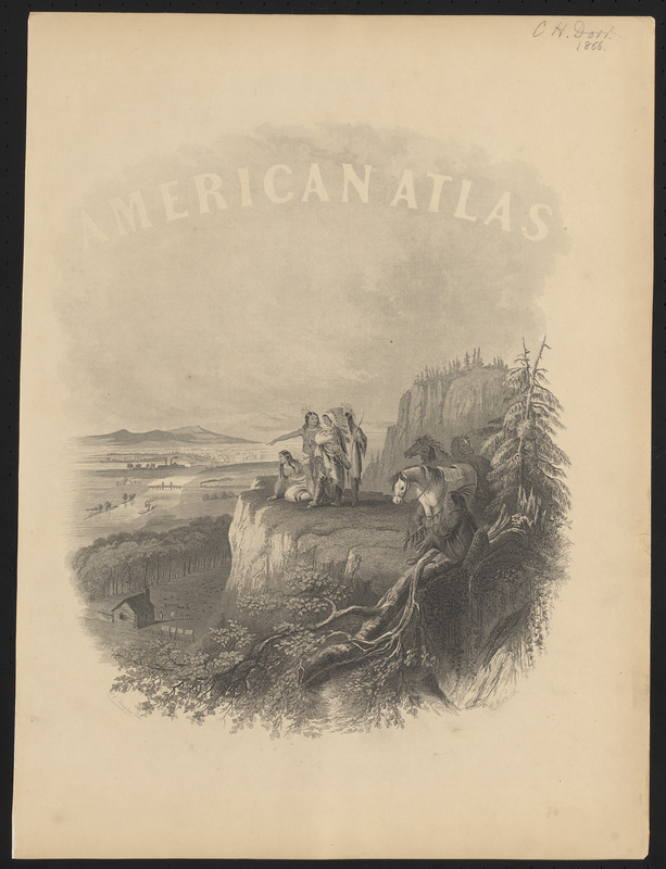 Johnson's new illustrated family atlas of the world, with physical geography, and with descriptions geographical, statistical, and historical, including the latest federal census, and the existing religious denominations in the world [frontispiece]