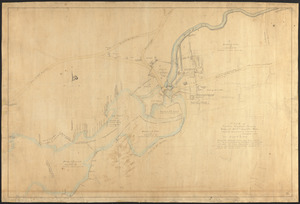 Plan of Clinton Company's property, "Sawyer's Mills" Boylston, Mass.