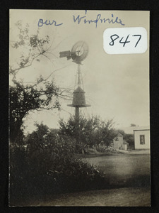 Windmill at 110 Asbury Street, Hamilton, Mass