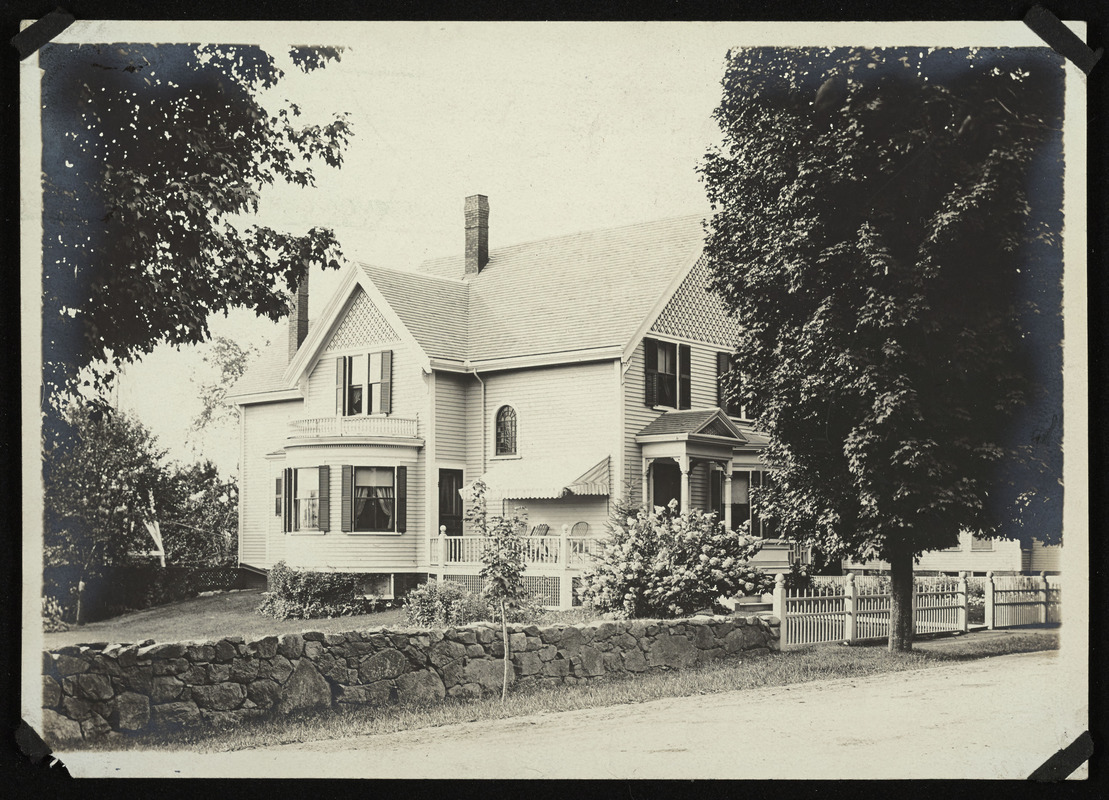 209 Bay Road, picture taken in 1920