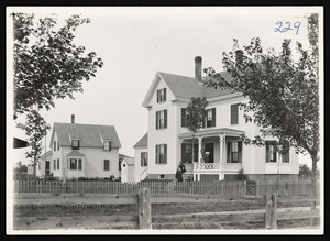 Mr. Holmes Houses, Wenham Depot Village, South Hamilton, Sept. 25, 1893