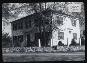 Joseph Knowlton 1783, formerly Senator Graham's house, 293 Bridge Street and School Street, Hamilton