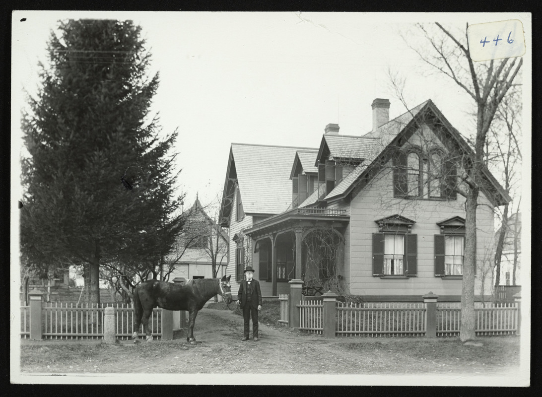 Eli Rankin house, South Hamilton, across from R.R. Depot, November 21, 1891