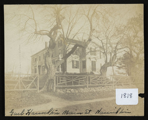 Gail Hamilton house, Main Street, Hamilton