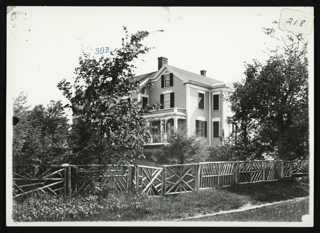 Gail Hamilton house, Hamilton, June 5, 1893