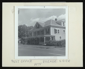 Post Office, Village Store, 1971