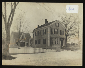 610 Bay Road, residence of Frank Pulsifer, formerly church parsonage, 1950