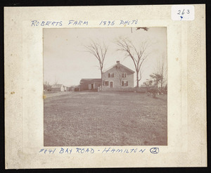 Roberts Farm, 641 Bay Road, Hamilton