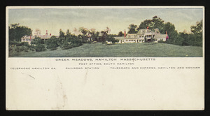 Green Meadows, Hamilton Massachusetts, post office, South Hamilton
