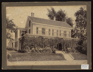 Sylvester Dane house, 965 Bay Road, circa 1890