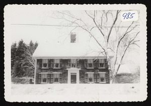 Farmhouse, Meadowside Farm, Estate of Leonard D. Ahl, 1938