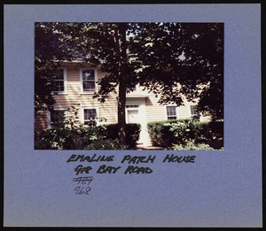 Emaline Patch House, 968 Bay Road