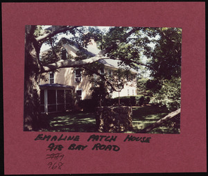 Emaline Patch House, 968 Bay Road