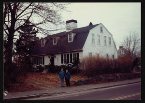 Home of David and Harriet Corcoran, Dr. Corcoran and sister, Mary, grew up here, opposite Flying Dragon Antique shop on Main St., Essex, Mass