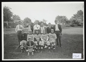 Asbury Grove baseball team, circa 1910