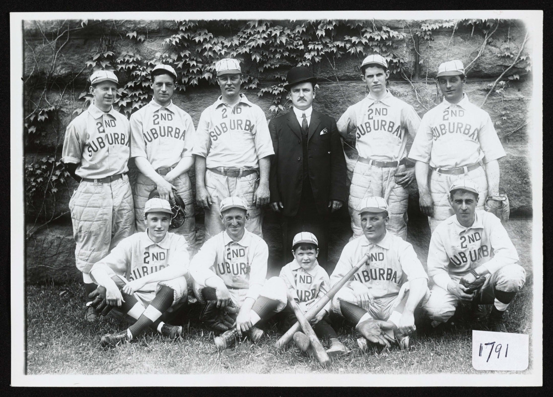Second suburban baseball team at Asbury Grove, South Hamilton, Mass