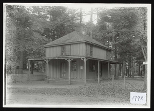 Building in center, Asbury Grove, So. Hamilton, circa 1908