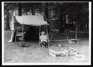Family tenting at Asbury Grove, circa 1907