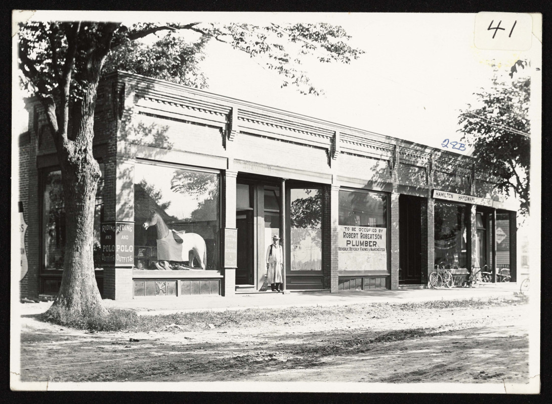 New Appleton block, So. Hamilton - Digital Commonwealth