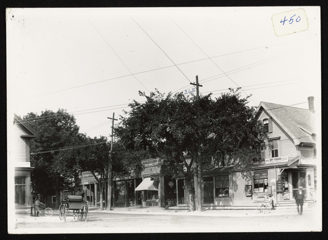 Appleton block and Sullivan's store, Depot Sq. So. Hamilton - Digital ...