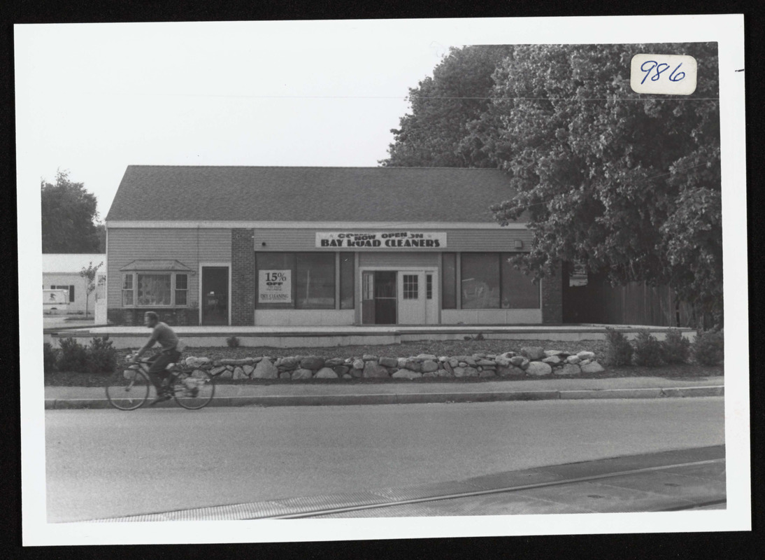 Bay Rd. cleaners, Bay Road, Depot Square, Edward Pulsifer Jr. on