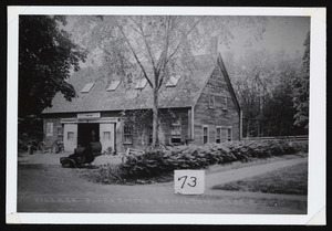 The 1870 John L. Woodbury Blacksmith Shop, 582-584 Bay Road, Hamilton, Mass