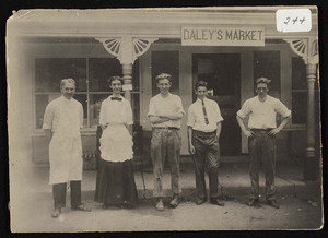 Daley's Market and post office, Hamilton, Mass
