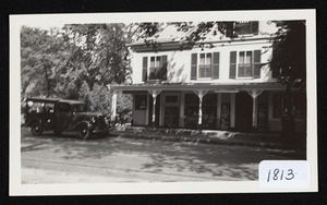 Daley's Market and Ham. P.O., delivery truck at driveway