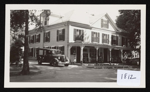 Daley's Market and Ham. P.O., delivery truck at driveway