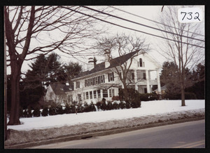 Main Street, Hamilton, Mass, S.C. Gould home site, now also Lindsley D. White