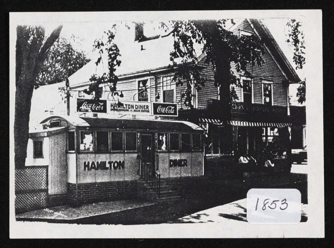 Hamilton diner and Hamilton hardware Digital Commonwealth