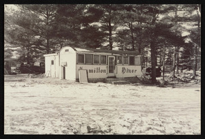 The Hamilton diner relocated in 1958 near Richardson's Dairy in Middleton, MA