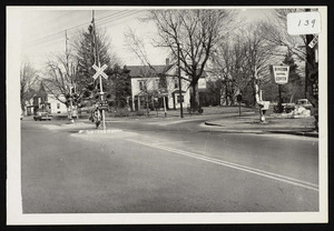 Corner Bay Road and Walnut Road, South Hamilton, Massachusetts, 1966, Depot Square