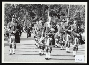 Clan Wallace Band, Memorial Day Parade, May 1969, Bay Rd., Hamilton, Mass