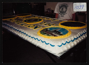 Bicentennial cake, 1993, made by Dan Durrell, Klink's Bakery