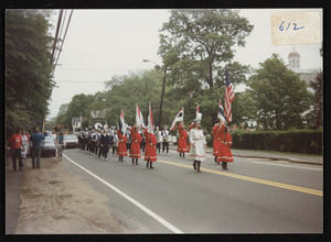 Memorial Day, 1988, Regional High Band, color guard