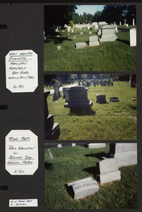 Gail Hamilton gravesite, Hamilton Cemetery, Bay Road, Hamilton, Mass