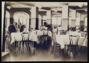 Dinning room, Cebacco Hotel, Lake Croft Inn, c. 1927